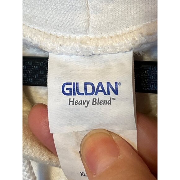 The Notorious B.I.G. Graphic Hoodie XL Gildan Crewneck Cream - Picture 11 of 13